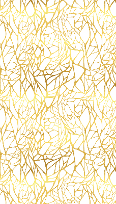 Fabric roller blind Yellow pattern