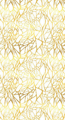 Fabric roller blind Yellow pattern