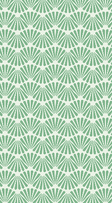 Modern roller blind Green slalom