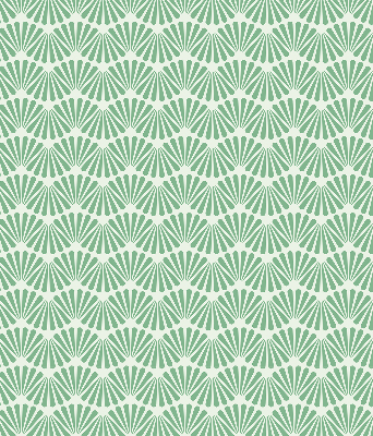 Modern roller blind Green slalom