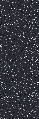 Roller blind for large window Constellation