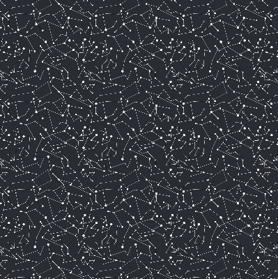 Roller blind for large window Constellation