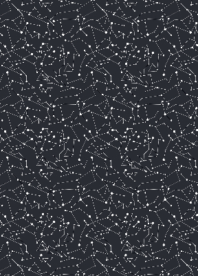 Roller blind for large window Constellation