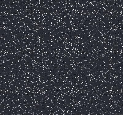 Roller blind for large window Constellation