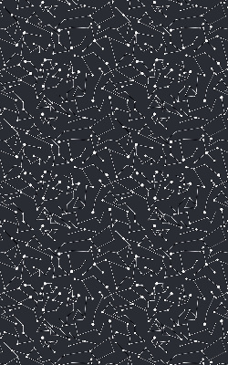 Roller blind for large window Constellation