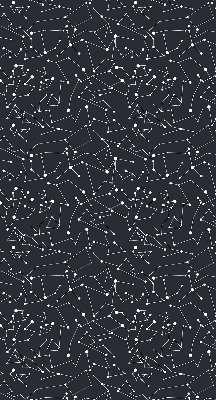 Roller blind for large window Constellation