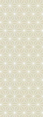 Fabric roller blind White dots connected by dots