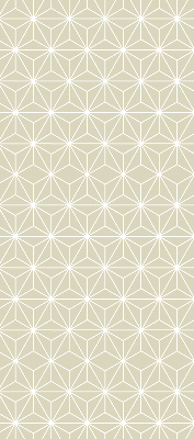 Fabric roller blind White dots connected by dots