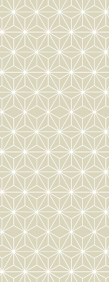Fabric roller blind White dots connected by dots