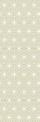 Fabric roller blind White dots connected by dots