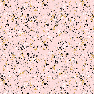 Roller blind for large window Paint stains on a pink background