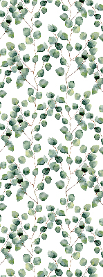Fabric roller blind Leaves from the branches