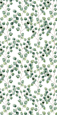 Fabric roller blind Leaves from the branches