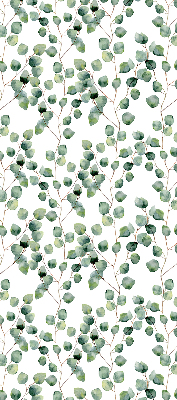 Fabric roller blind Leaves from the branches