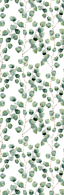 Fabric roller blind Leaves from the branches
