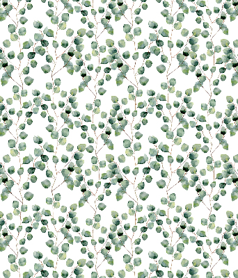 Fabric roller blind Leaves from the branches