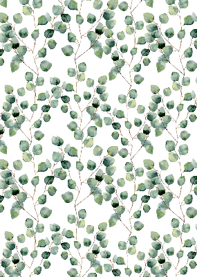 Fabric roller blind Leaves from the branches