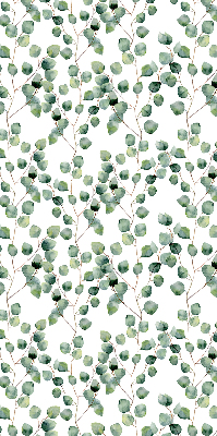 Fabric roller blind Leaves from the branches