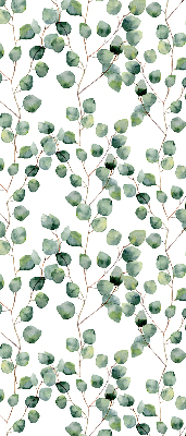Fabric roller blind Leaves from the branches