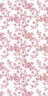 Fabric roller blind Pink lily