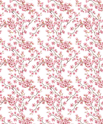 Fabric roller blind Pink lily