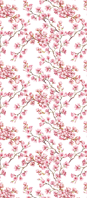 Fabric roller blind Pink lily