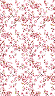 Fabric roller blind Pink lily
