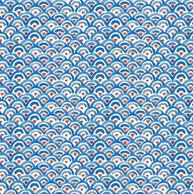 Modern roller blind Colorful scales