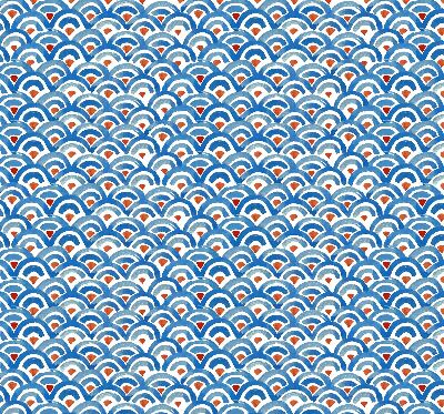 Modern roller blind Colorful scales