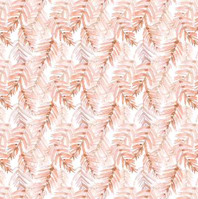 Fabric roller blind Pink leaves