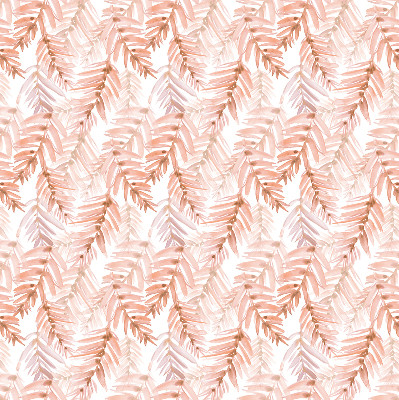 Fabric roller blind Pink leaves