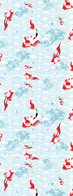 Modern roller blind Fish in the water
