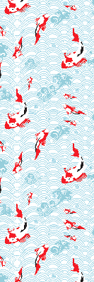 Modern roller blind Fish in the water