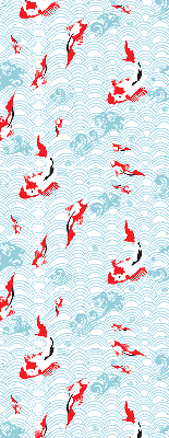 Modern roller blind Fish in the water