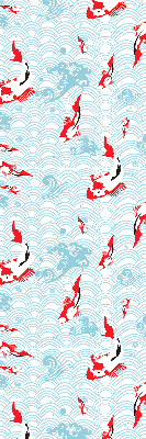 Modern roller blind Fish in the water