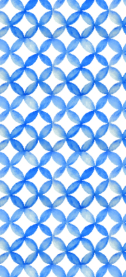 Fabric roller blind Star pattern