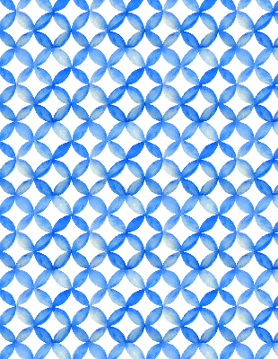 Fabric roller blind Star pattern
