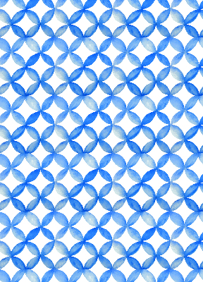 Fabric roller blind Star pattern