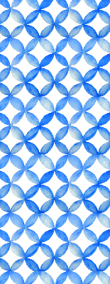 Fabric roller blind Star pattern