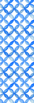 Fabric roller blind Star pattern