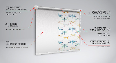 Modern roller blind Weighty