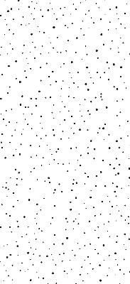 Roller blind for large window Dots