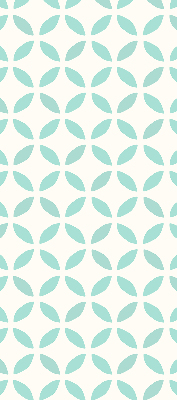 Fabric roller blind Beige pattern