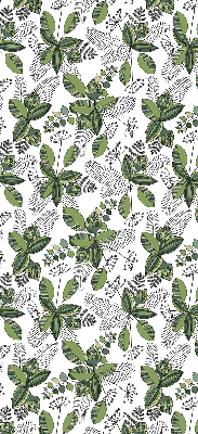 Fabric roller blind Plants