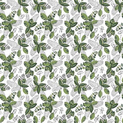 Fabric roller blind Plants