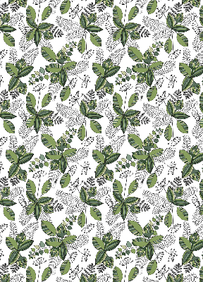 Fabric roller blind Plants