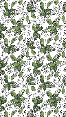 Fabric roller blind Plants