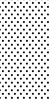 Modern roller blind Black dots