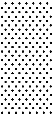 Modern roller blind Black dots