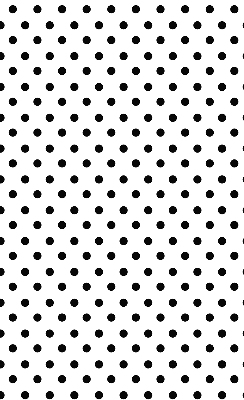 Modern roller blind Black dots